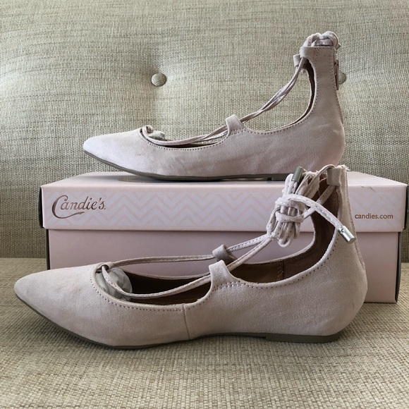 🆕 Candie’s Kraizin blush nude lace up fats - Picture 8 of 8
